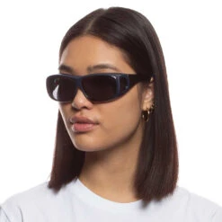 Jervis Fitover Sunglasses - Navy Mottle Tort Grad -Trendy Beach Hat TCS2359401 10JERVISCOVERSPECS