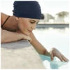 Christine Hydrotherapy Swim Cap - Navy -Trendy Beach Hat navycap